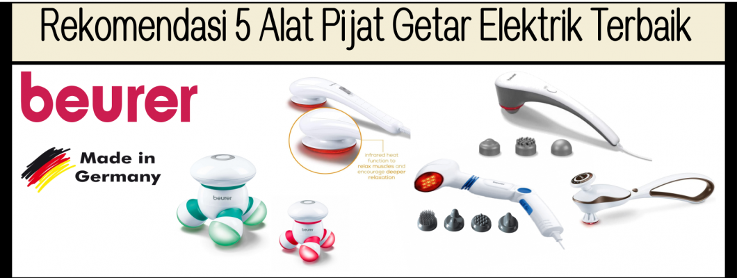 Rekomendasi 5 Alat Pijat Getar Elektrik Terbaik