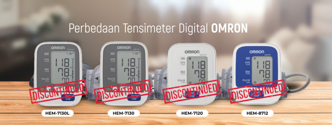 Perbedaan Tensi Omron HEM-7130L, HEM-7130, HEM-7120 & HEM-8712