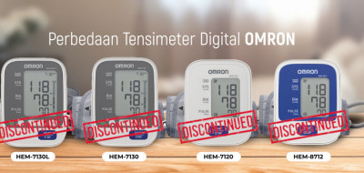 Perbedaan Tensi Omron HEM-7130L, HEM-7130, HEM-7120 & HEM-8712