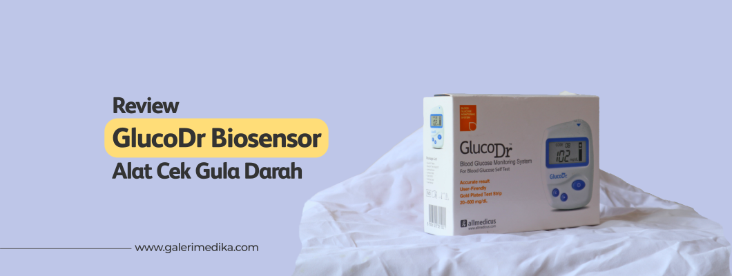 Review GlucoDr Biosensor Alat Cek Gula Darah