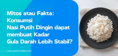 Mitos atau Fakta: Konsumsi Nasi Putih Dingin dapat membuat Kadar Gula Darah Lebih Stabil?