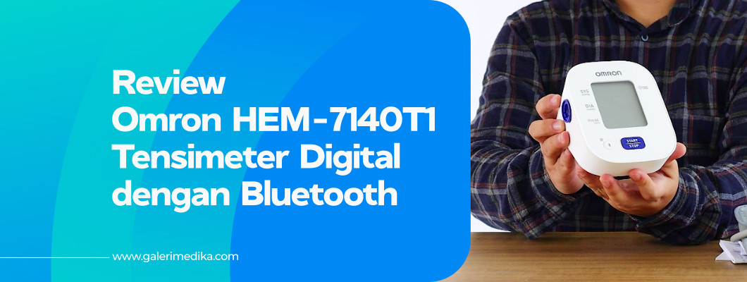 Review Omron HEM-7140T1 Tensimeter Digital dengan Bluetooth