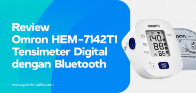Review Omron HEM-7142T1 Tensimeter Digital dengan Bluetooth