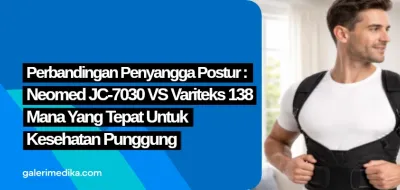 Perbandingan Posture Corrector Neomed JC-7030 vs Variteks 138, Mana Yang Paling Nyaman?