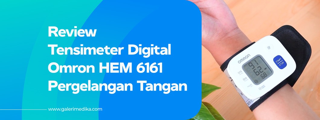 Review Tensimeter Omron HEM-6161 Model Pergelangan Tangan