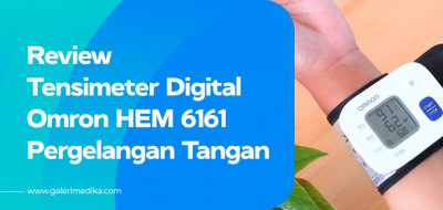 Review Tensimeter Omron HEM-6161 Model Pergelangan Tangan