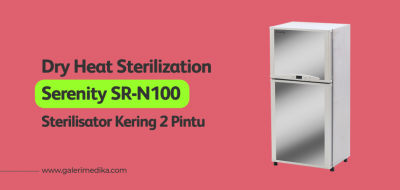 Sterilisator Kering 2 Pintu dengan Teknologi Ozon dan Inframerah