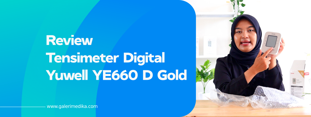 Review Tensimeter Digital Yuwell YE660 D Gold