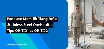 Panduan Memilih Tiang Infus Stainless Steel OneHealth: Tipe OH-TI01 vs OH-TI02