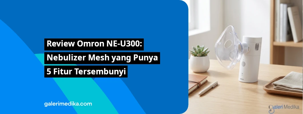 Review Omron NE-U300 : Nebulizer Mesh yang Punya 5 Fitur Tersembunyi