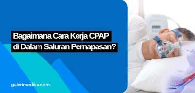Bagaimana Cara Kerja CPAP di Dalam Saluran Pernapasan?