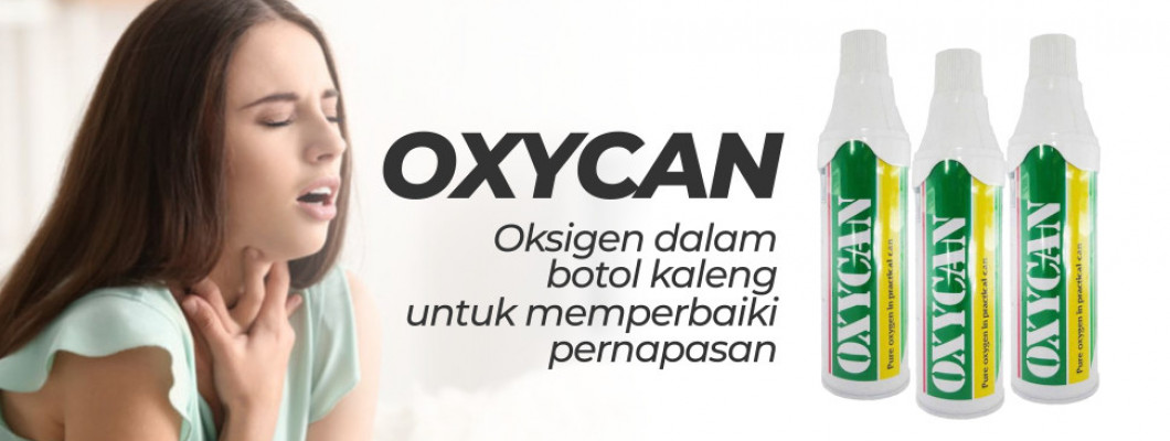 Oxycan, Oksigen Dalam Botol Kaleng Untuk Memperbaiki Pernapasan