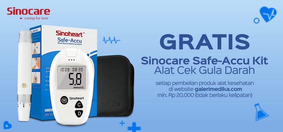 Promo Alat Cek Gula Darah Sinocare