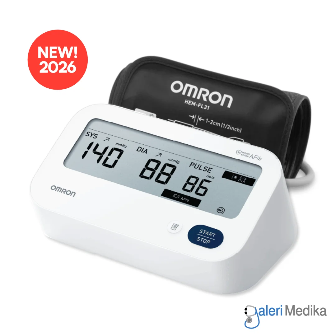 Omron IQ HEM-7193-FL Tensi Digital + Deteksi AFIB - Alat Ukur Tekanan Darah dan Deteksi Stroke