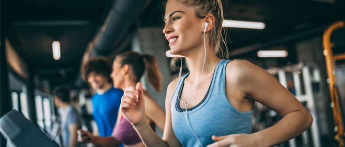 Woman Treadmill