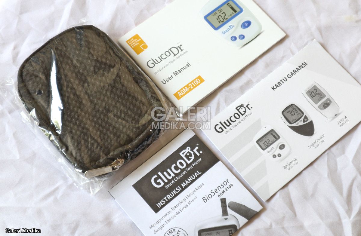 Alat Tes Darah GlucoDr Biosensor