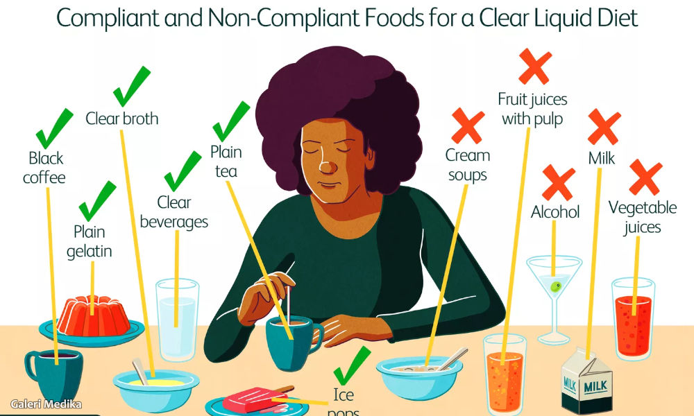 Apa itu Clear Liquid Diet? dan Apakah Berbahaya Bagi Tubuh?