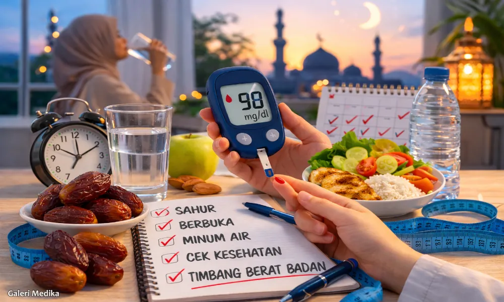 cegah lemas saat puasa