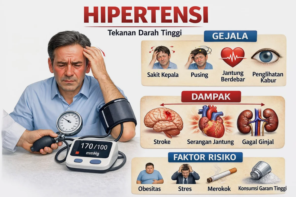 gejala hipertensi stadium 1