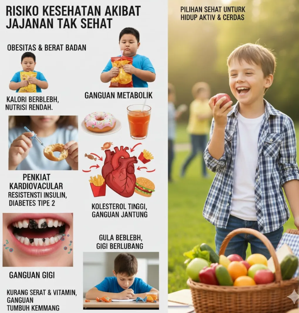 waspada jajanan tak sehat