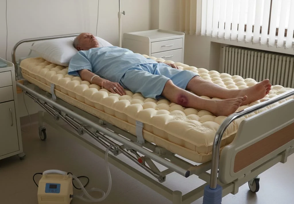 peran kasur decubitus untuk cegah luka baring