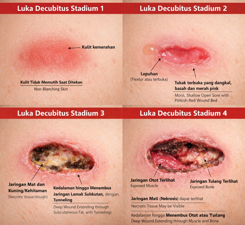 peran kasur decubitus untuk cegah luka baring
