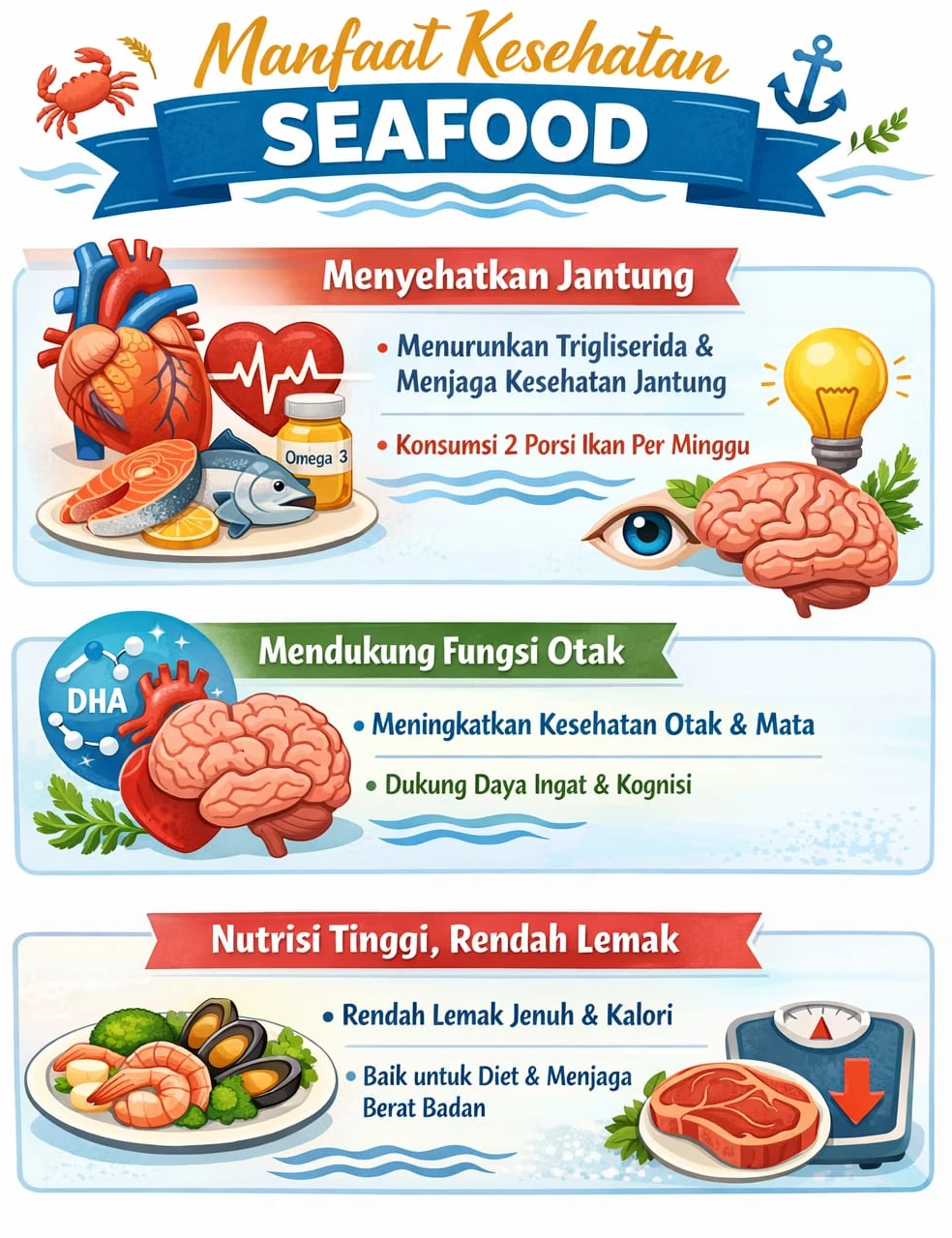 seafood sebagai sumber protein