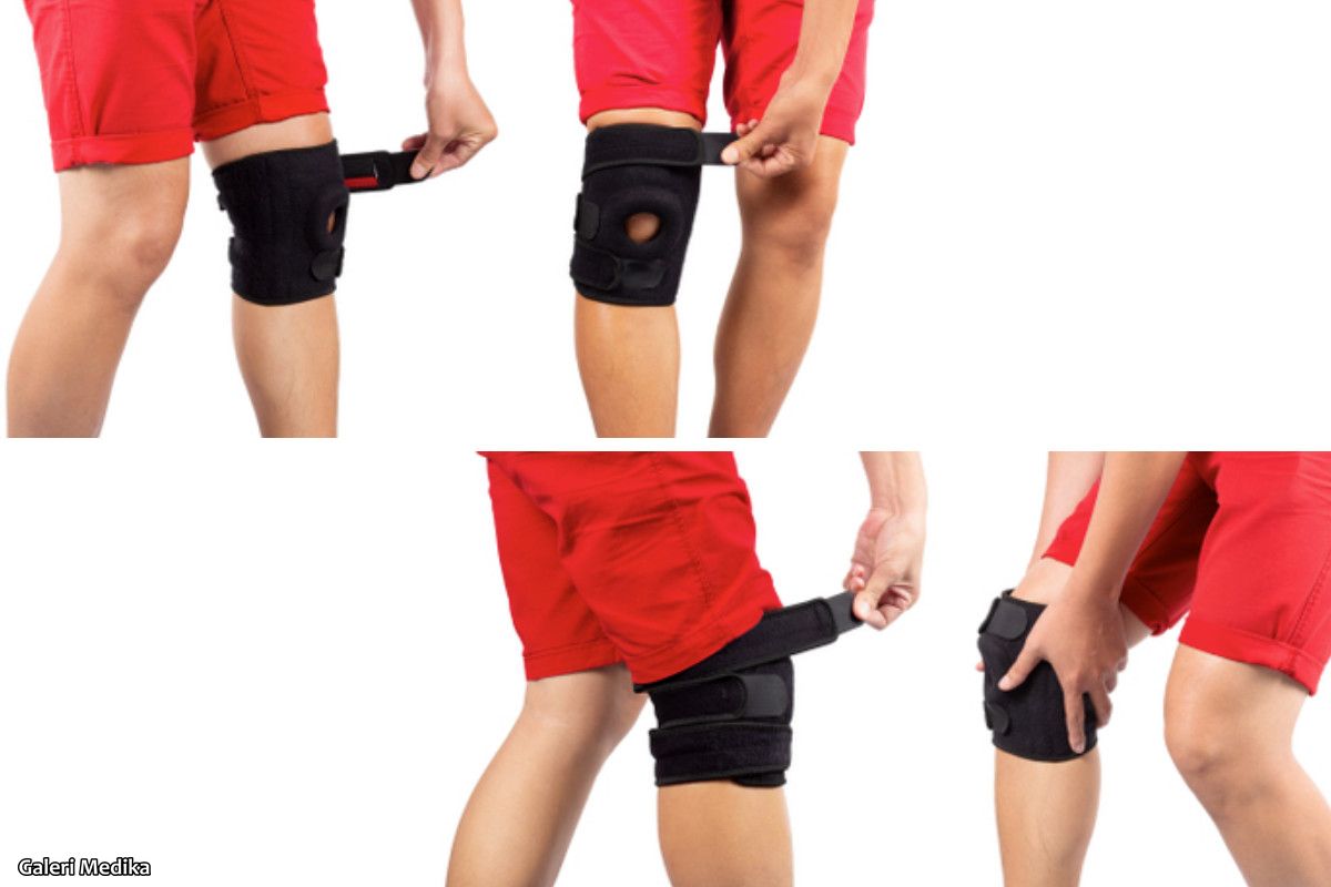 Cara menggunakan deker lutut