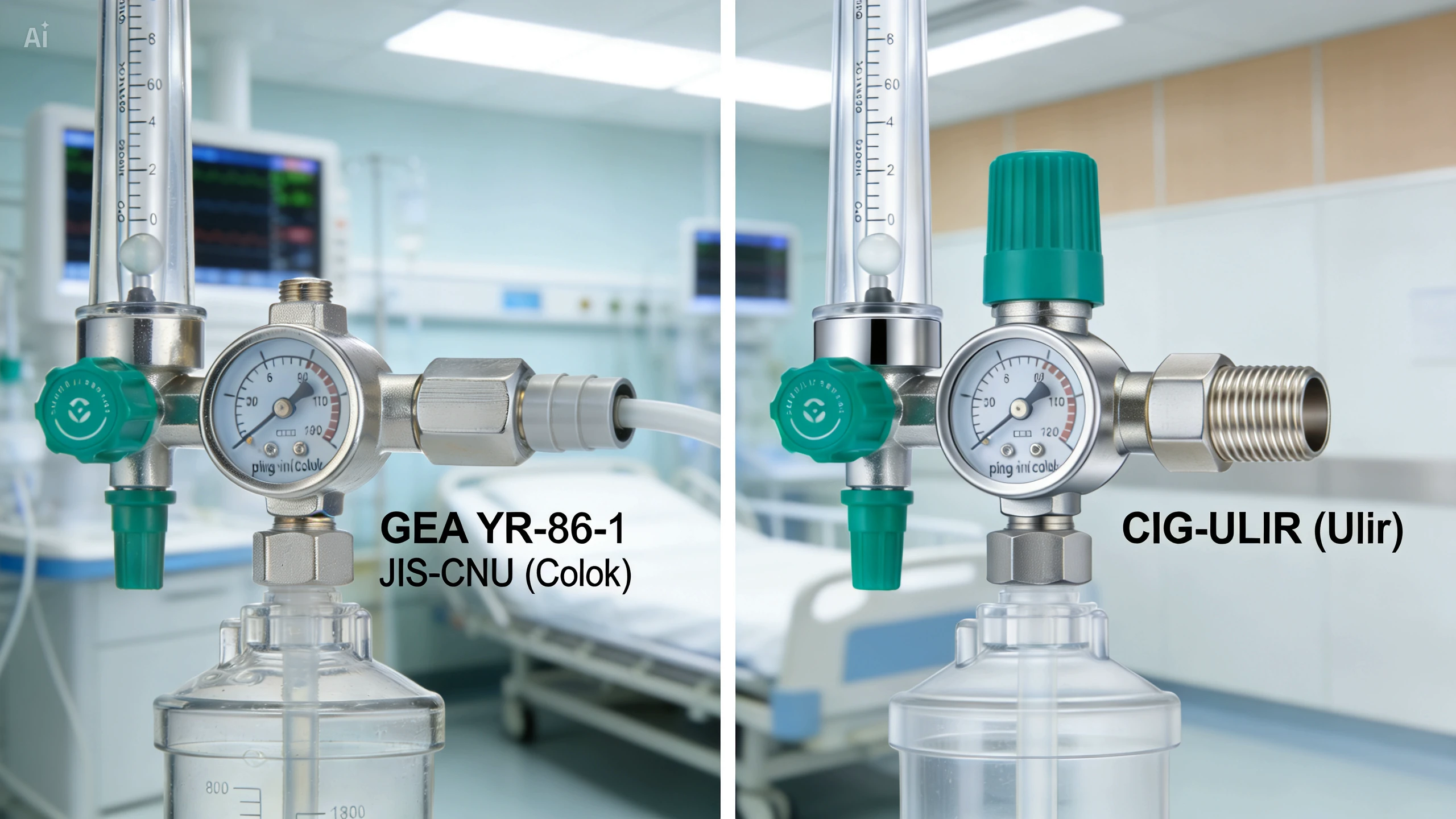 Regulator Oksigen Dinding YR-86-1