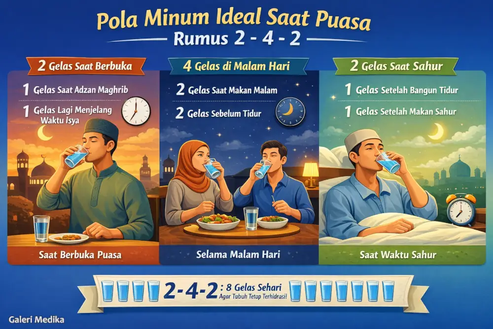 Puasa Tanpa Dehidrasi: Panduan Minum yang Tepat Selama Ramadan