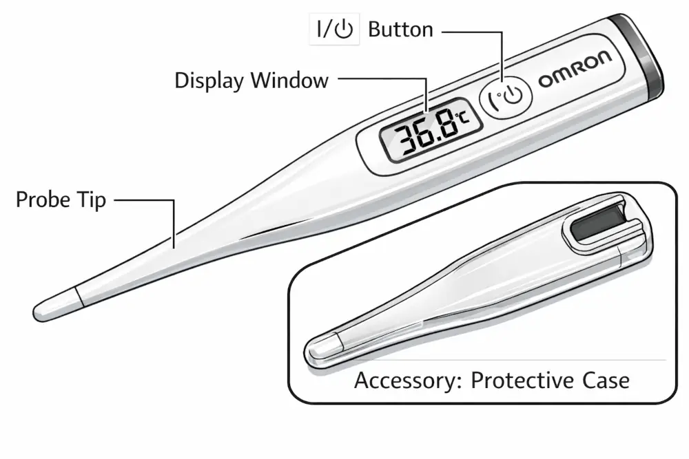 Apakah Omron MC-341 Digital Thermometer Bagus? Ini Review Lengkapnya