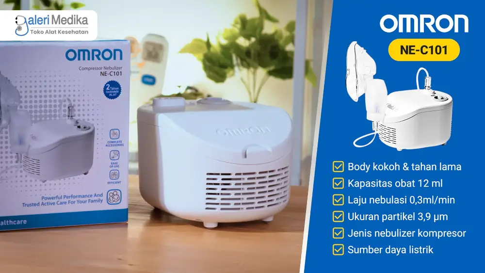 Nebulizer Omron C101 Nggak Mau Nyala? Cek Dulu Kode Errornya!