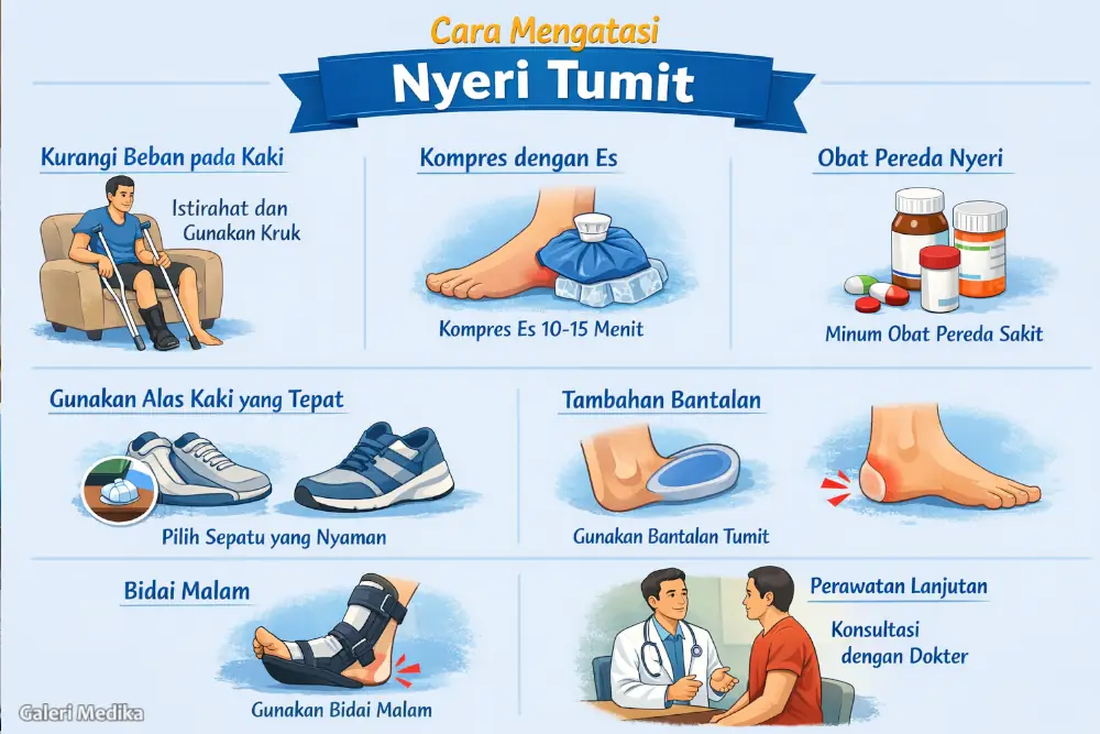 cara atasi nyeri tumit