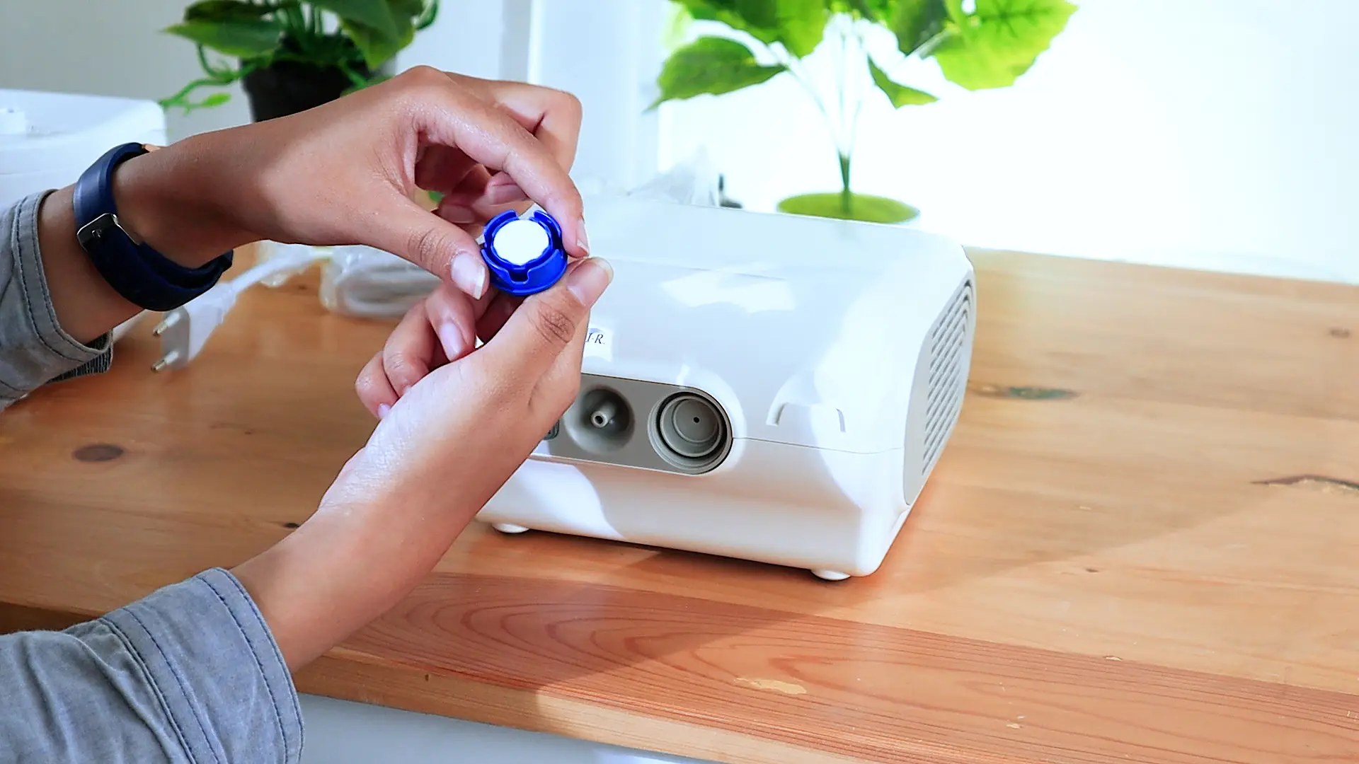 cara atasi masalah di nebulizer omron ne c28