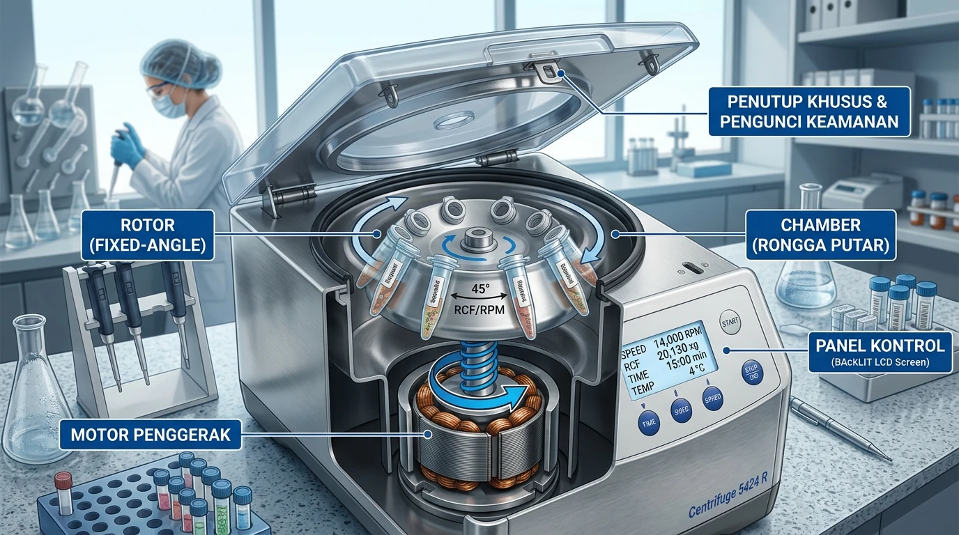 Apa Itu Centrifuge? Bagaimana Cara Kerjanya?