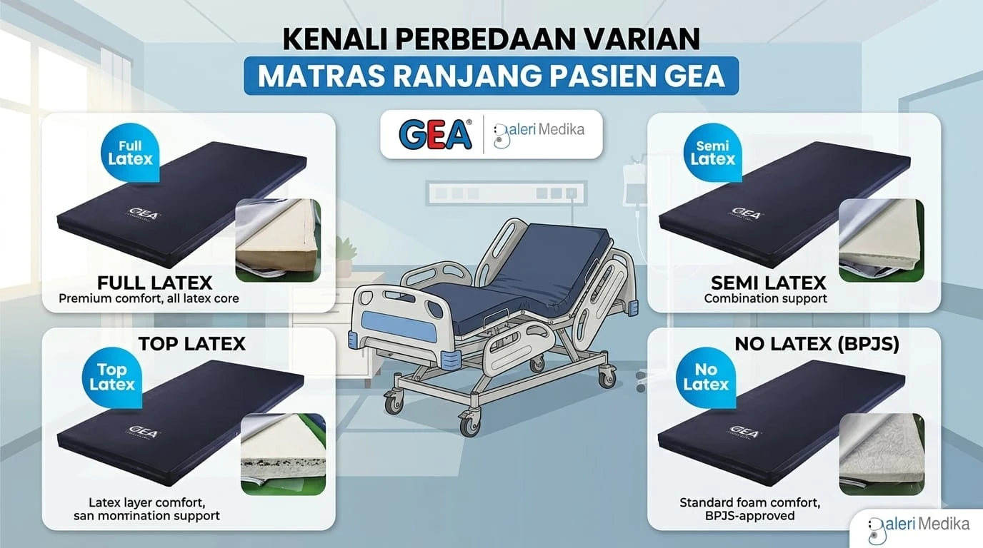 5 Kesalahan Umum Saat Membeli Matras Ranjang Pasien Latex yang Sering Disesali