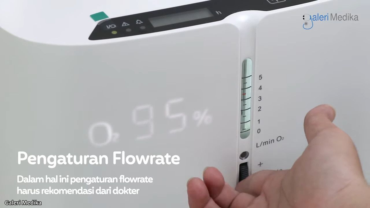 flowrate oxygen concentrator