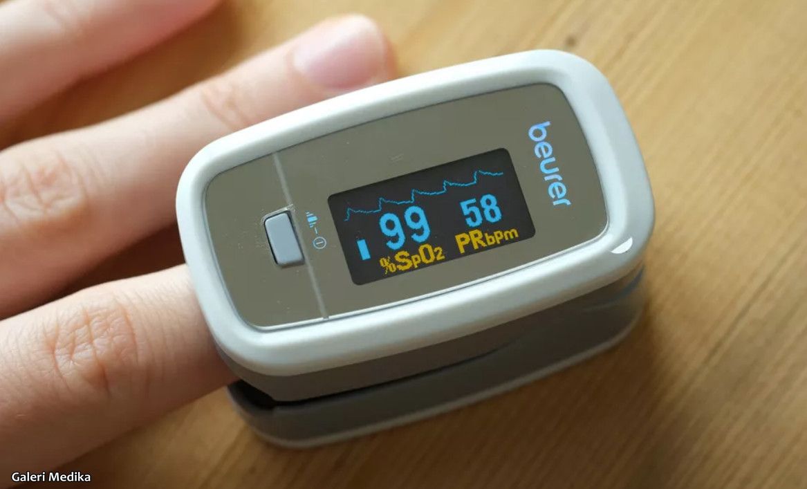 Bacaan pi pada oximeter